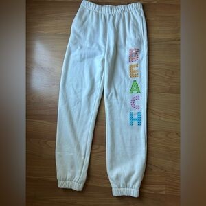 Vintage Havana White Sweatpants